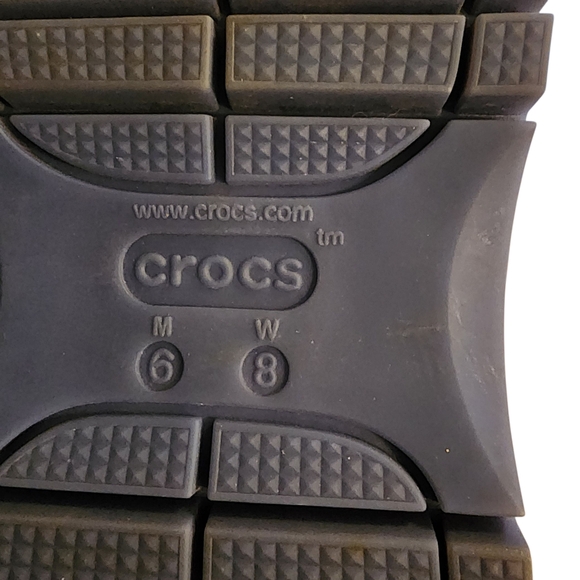 Crocs Unisex Classic Mega Crush Clog Purple Lavender US Size  Men 6 Women 8 EUC - Picture 9 of 10